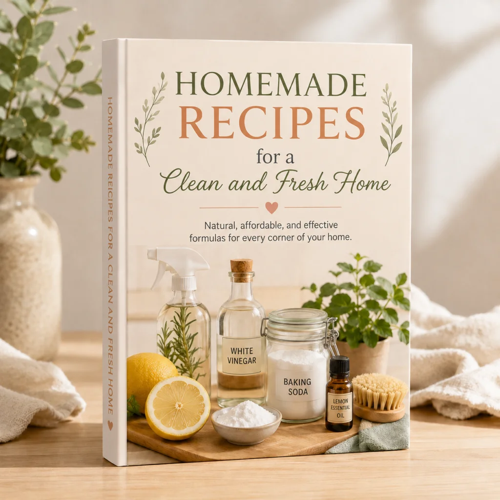 Recetas caseras para un hogar limpio y perfumado